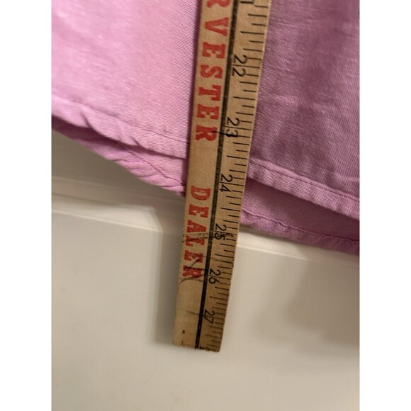 Cato Women’s Pink Puff Sleeve Embroidered Boho Peasant Top Size S - Picture 5 of 6